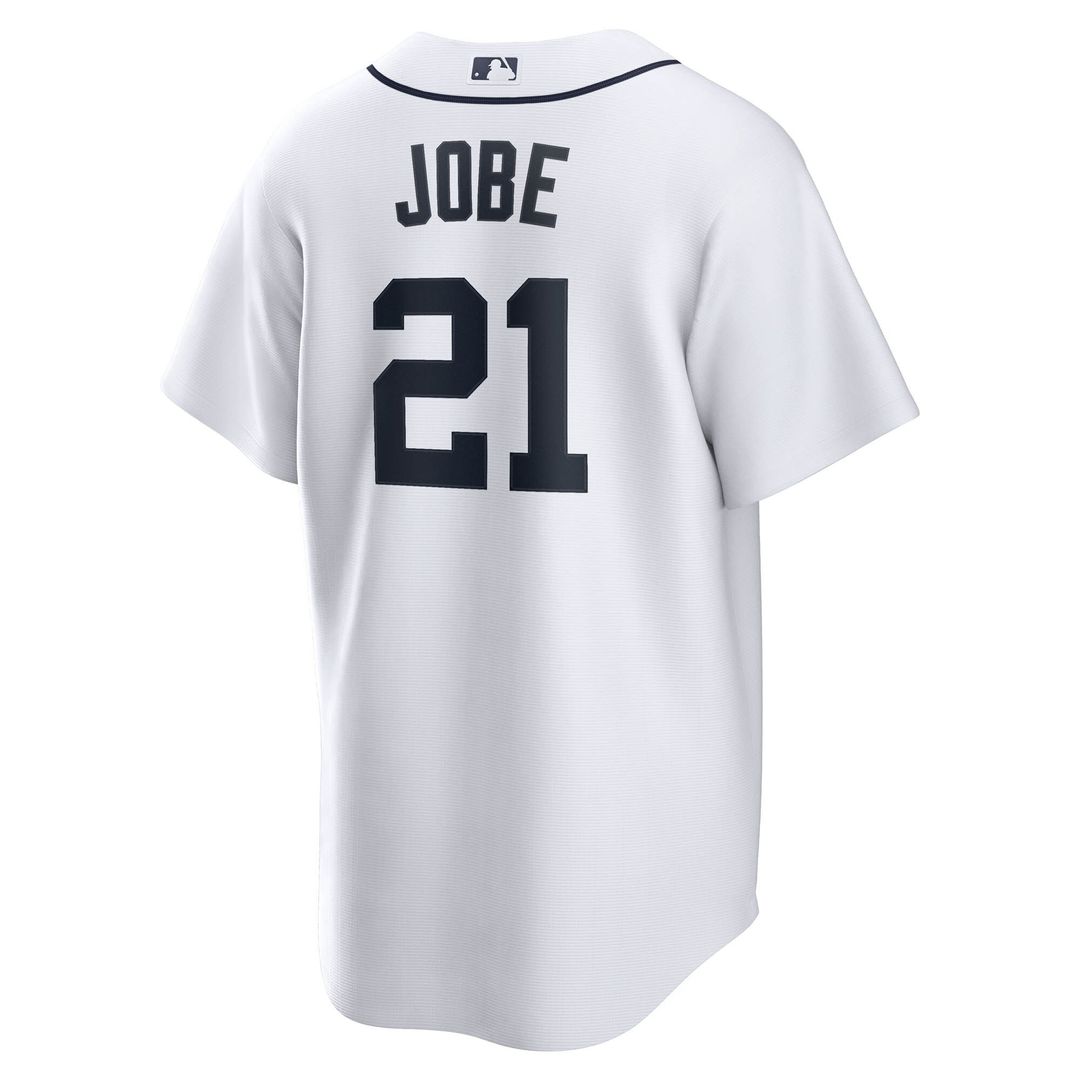 Detroit Tigers Jackson Jobe Home Replica Jersey - White
