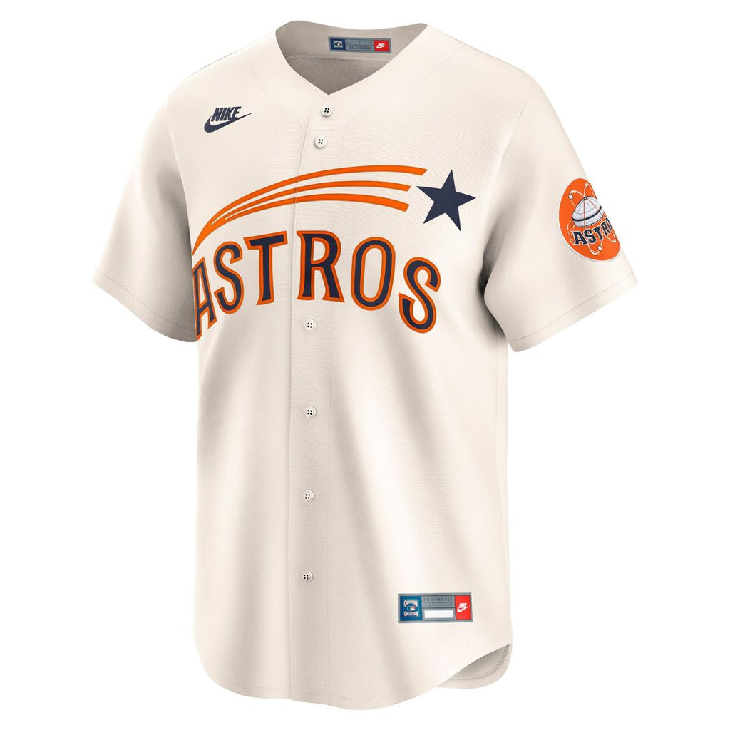 Houston Astros Cooperstown Limited Jersey - Cream