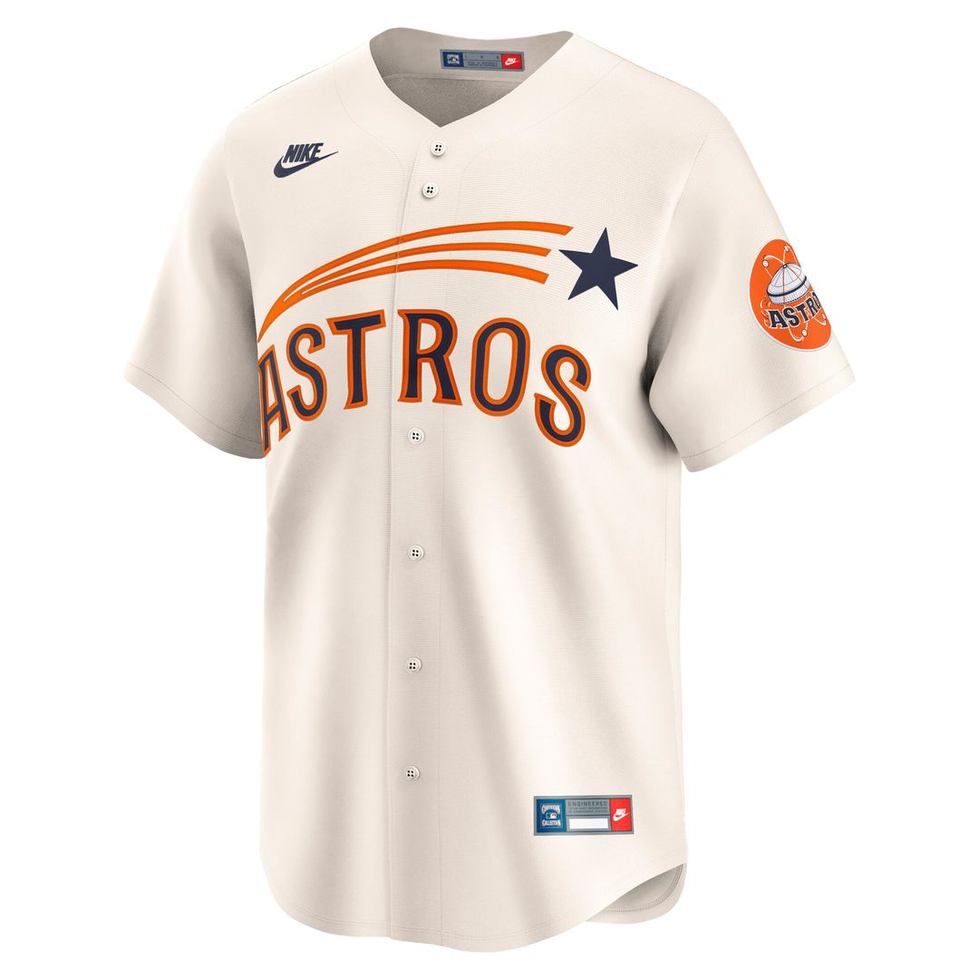 Houston Astros Cooperstown Limited Jersey - Cream