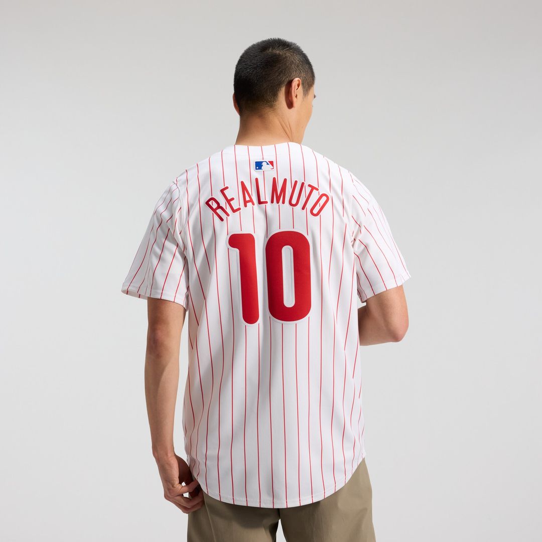Philadelphia Phillies J.T. Realmuto Home Limited Jersey - White
