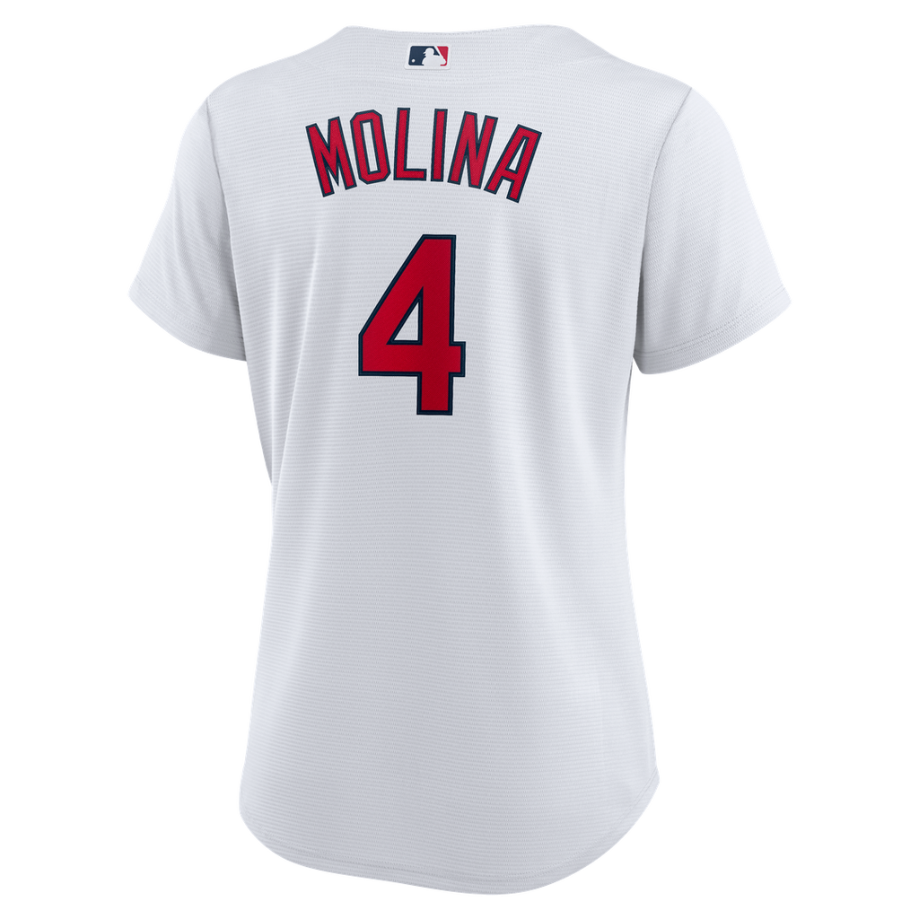 St. Louis Cardinals Yadier Molina Women's Home Replica Jersey - White