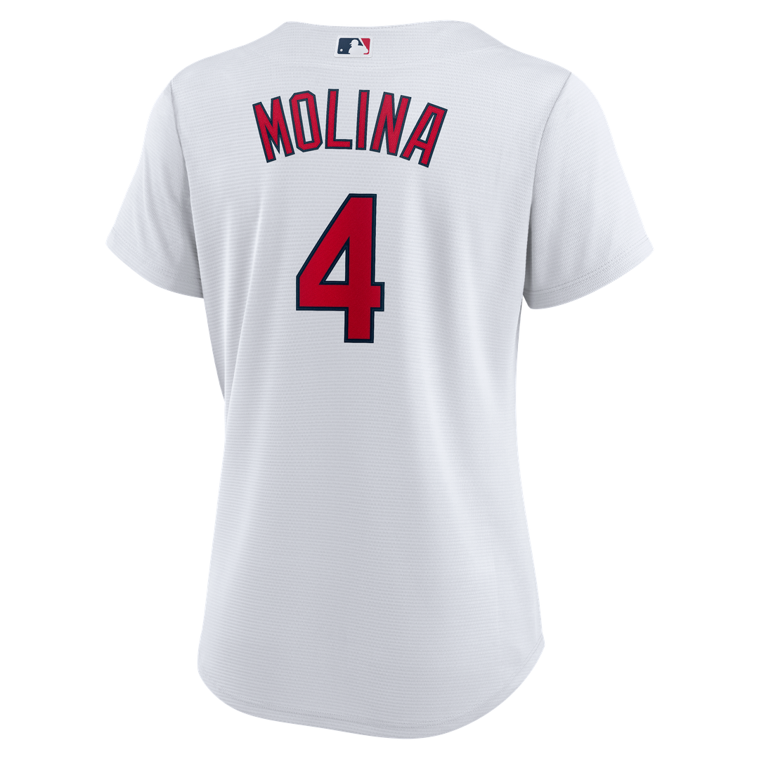St. Louis Cardinals Yadier Molina Women's Home Replica Jersey - White