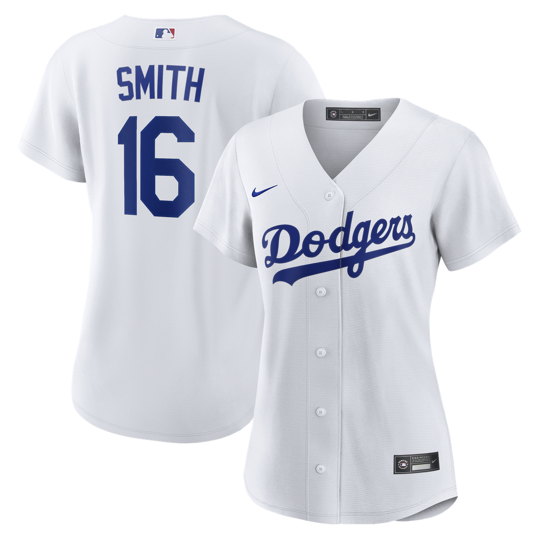 Los Angeles Dodgers Will Smith Women's Home Replica Jersey - White