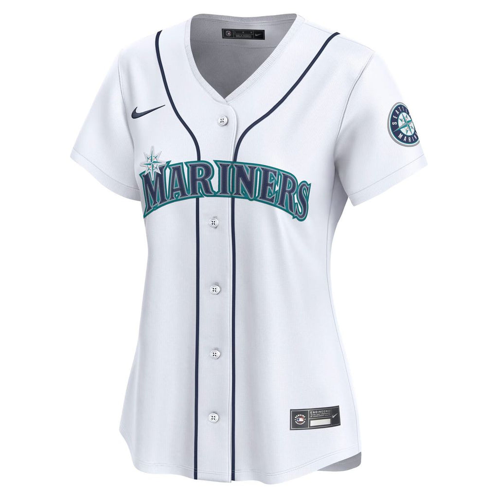 Seattle Mariners Cal Raleigh Women's Home Limited Jersey - White