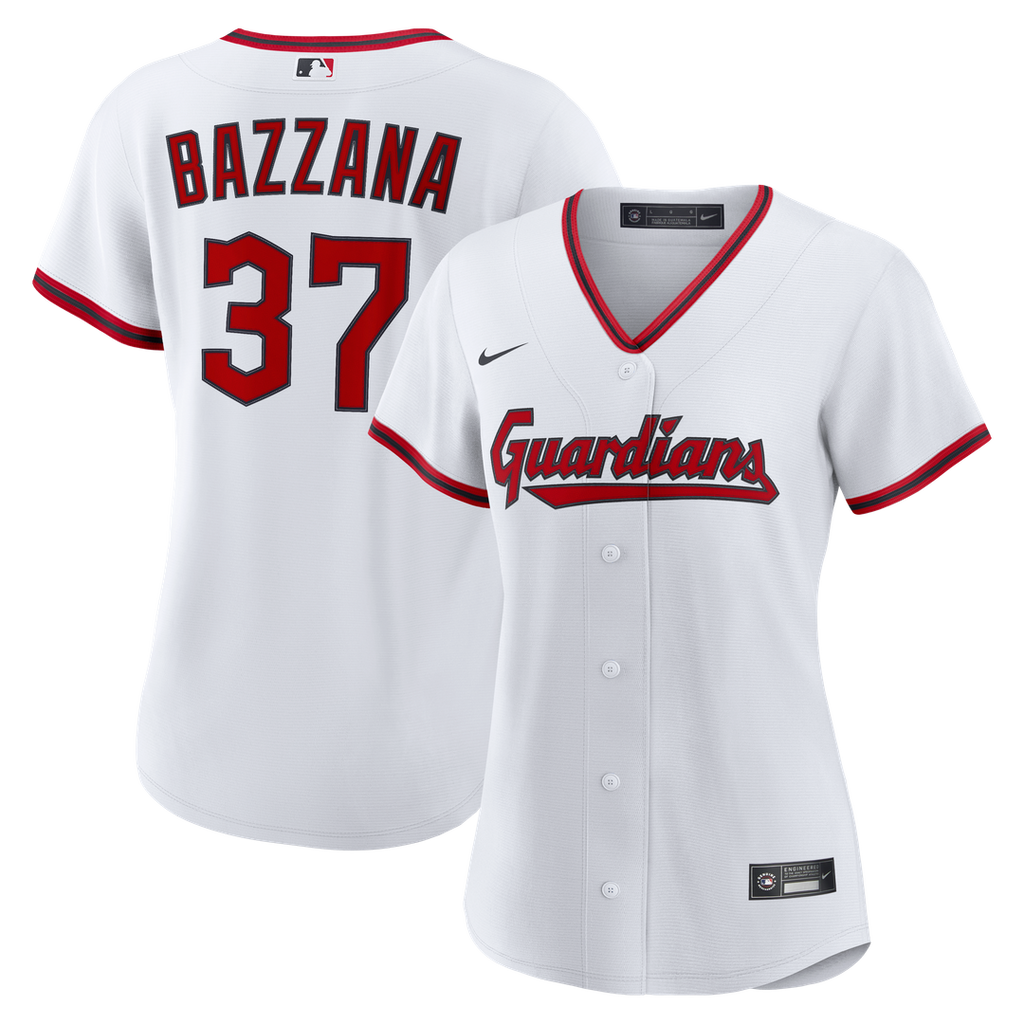 Cleveland Guardians Travis Bazzana Women's Home Replica Jersey - White