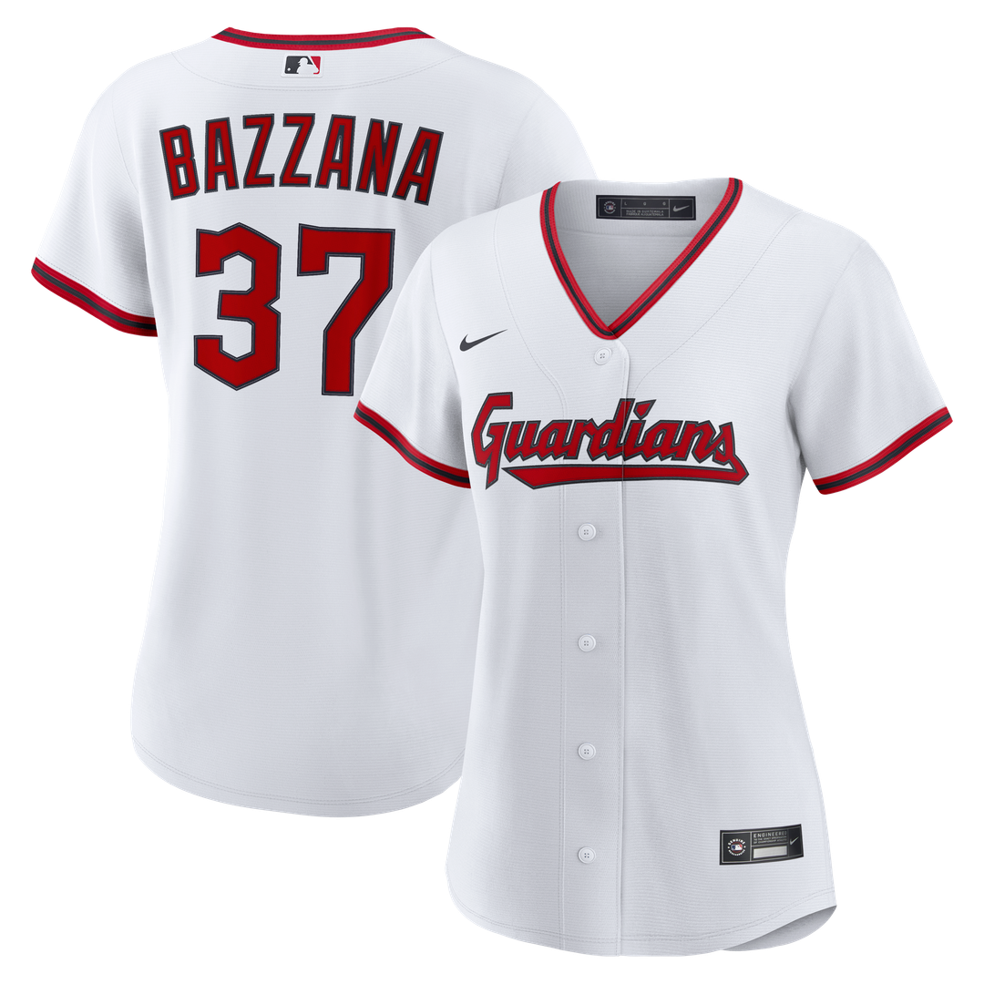 Cleveland Guardians Travis Bazzana Women's Home Replica Jersey - White