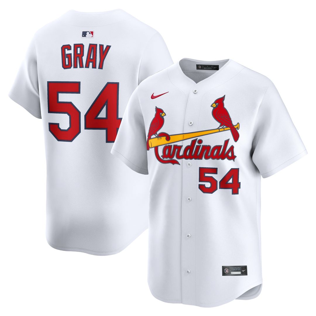 St. Louis Cardinals Sonny Gray Home Limited Jersey - White