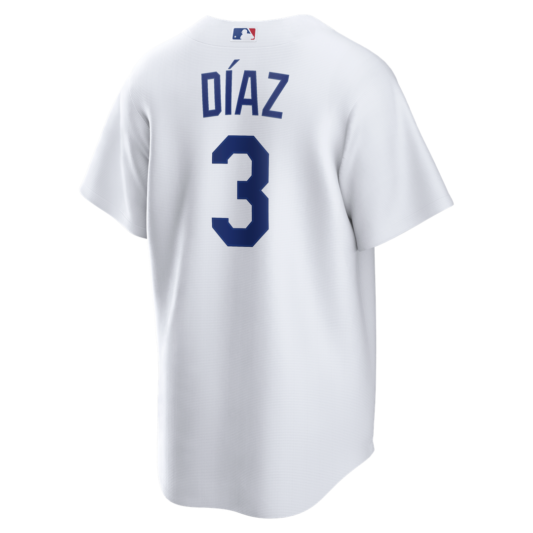 Los Angeles Dodgers Edwin Díaz Home Replica Jersey - White