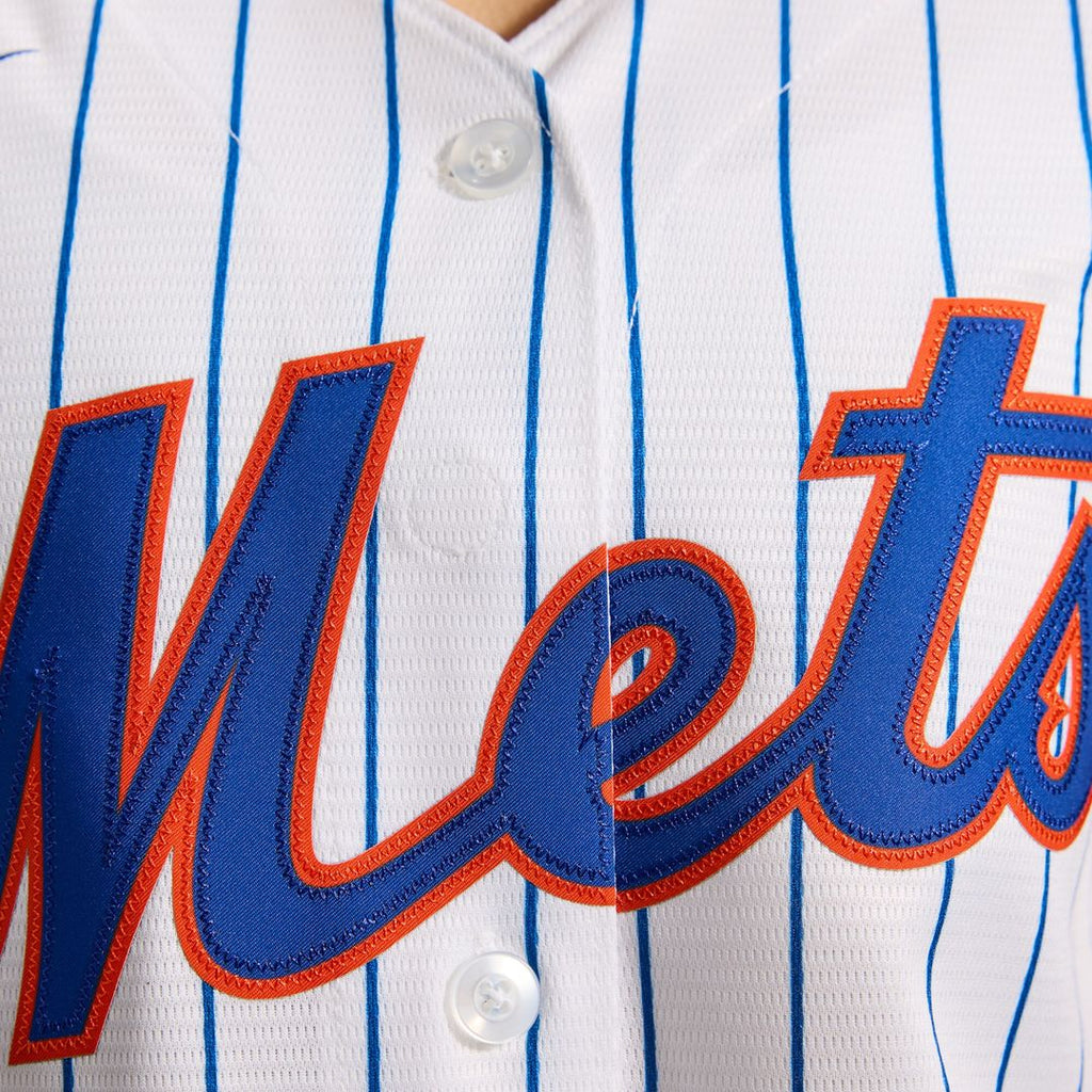 New York Mets Women's Home Replica Team Jersey - White