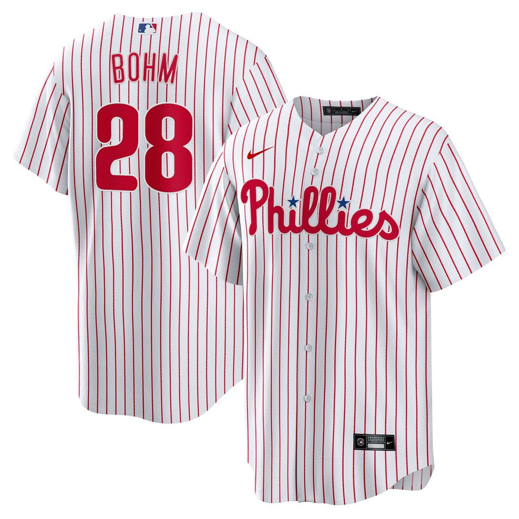 Philadelphia Phillies Alec Bohm Replica Jersey - White