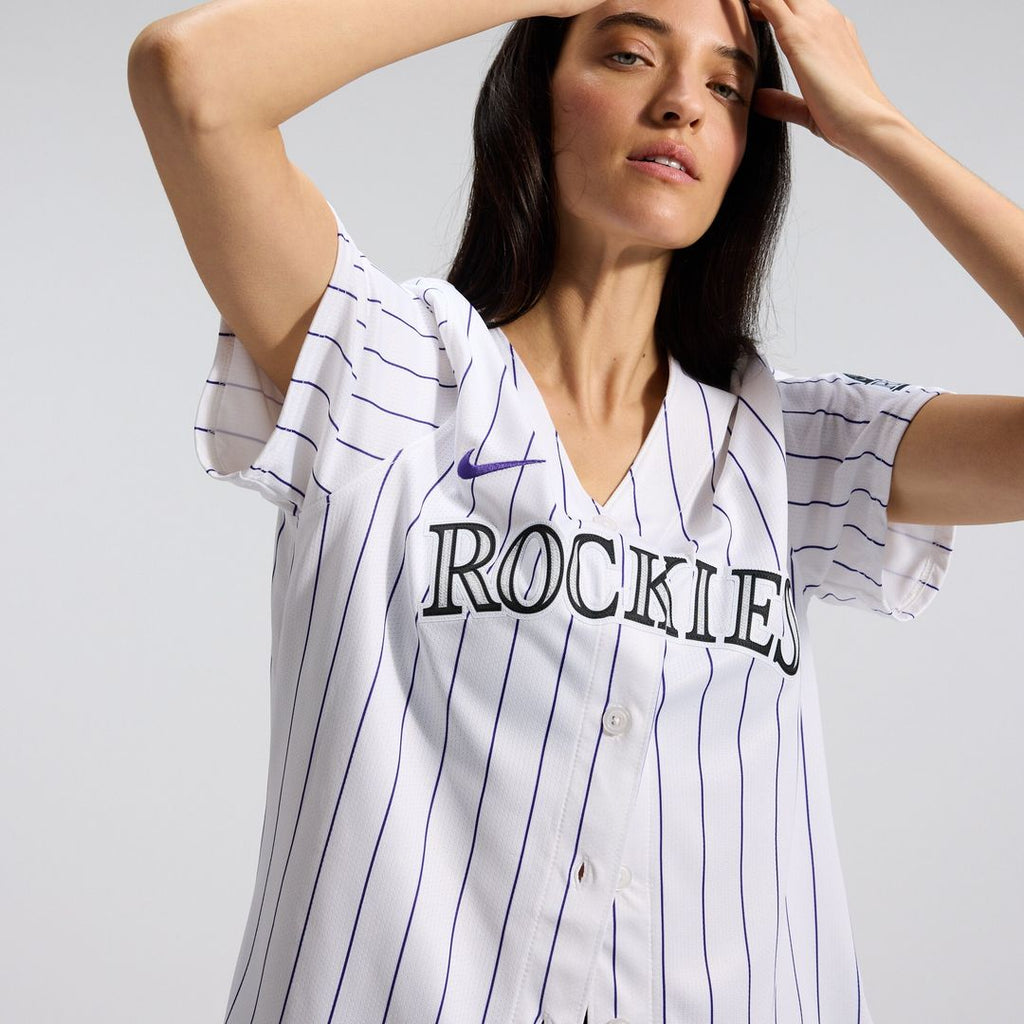 Colorado Rockies Women's Home Limited Jersey - White