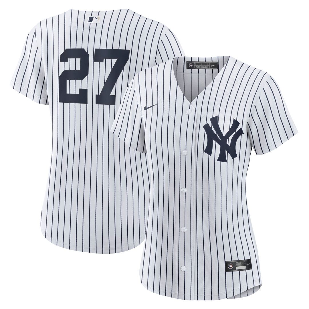 New York Yankees Giancarlo Stanton Women's Home Replica Jersey - White
