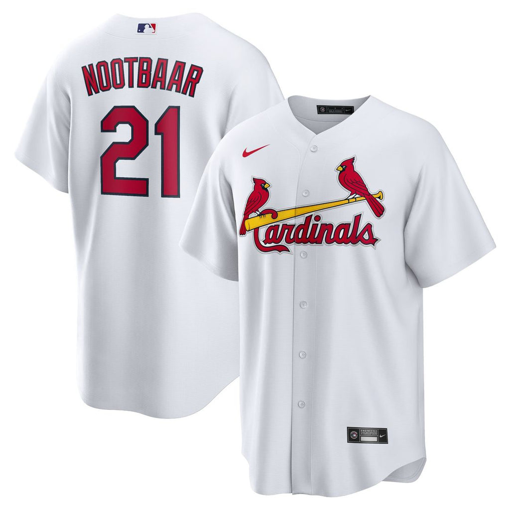 St. Louis Cardinals Lars Nootbaar Home Replica Jersey - White