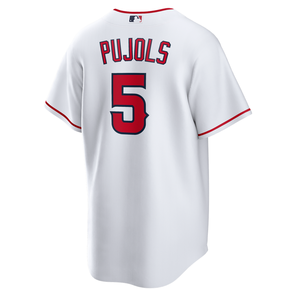 Los Angeles Angels Albert Pujols Home Retired Replica Jersey - White