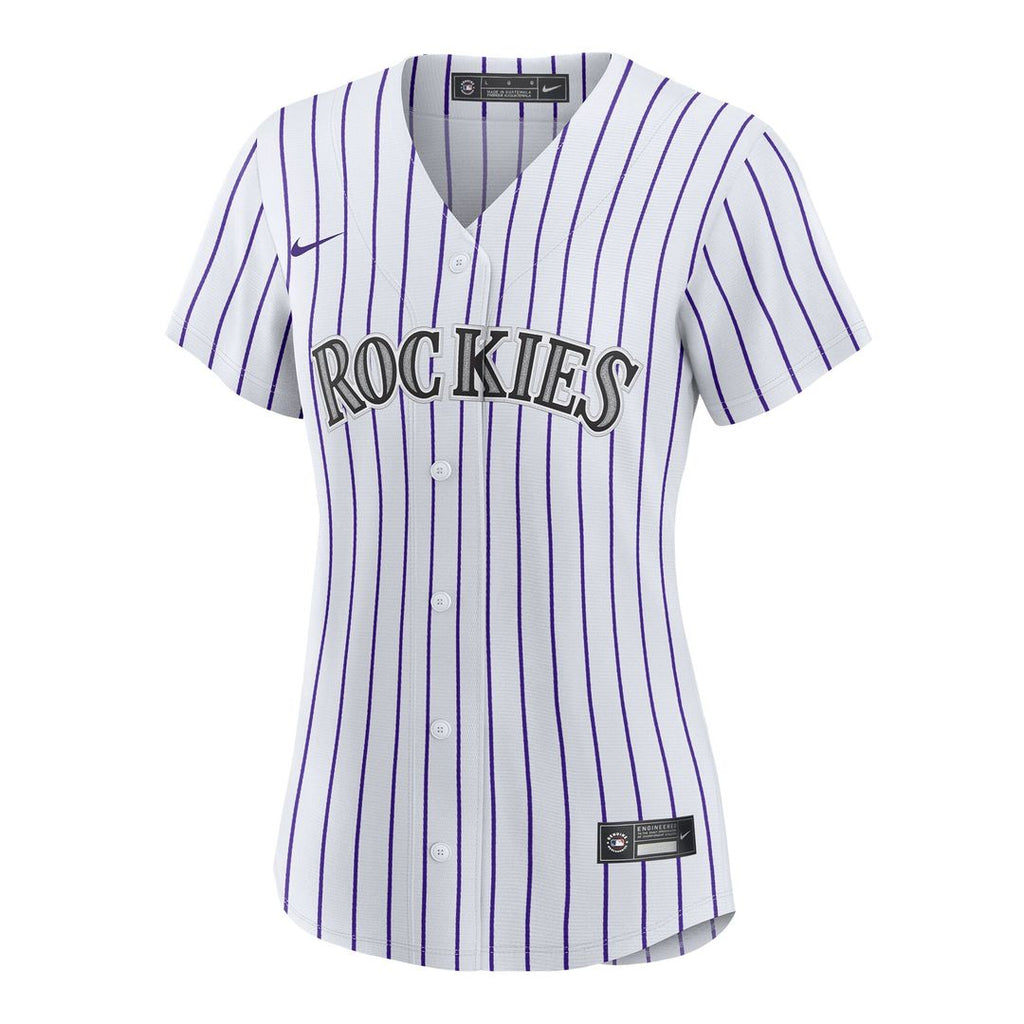 Colorado Rockies Ryan Ritter Women's Home Replica Jersey - White