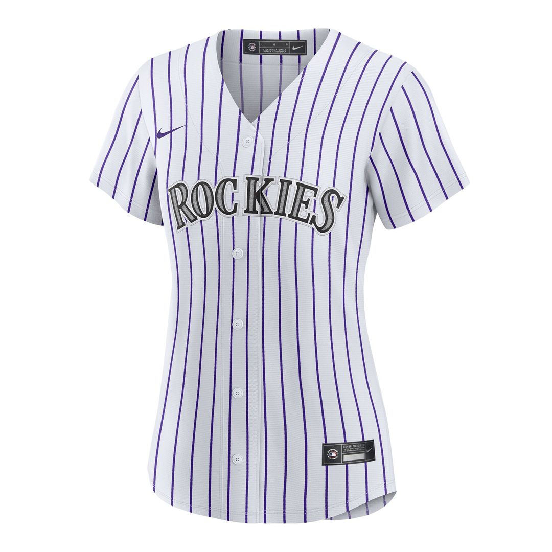 Colorado Rockies Ryan Ritter Women's Home Replica Jersey - White