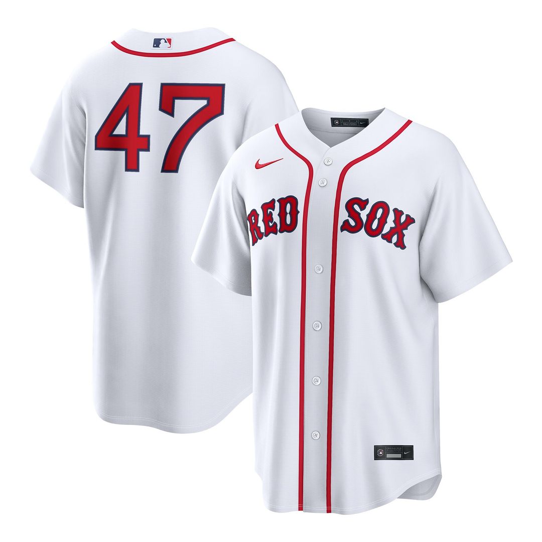 Boston Red Sox Jovani Moran Home Replica Jersey - White