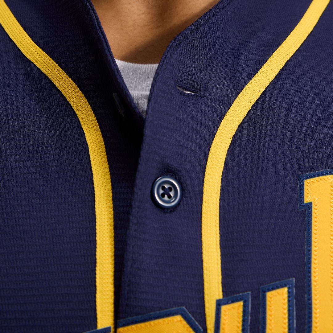 Milwaukee Brewers Alternate Replica Team Jersey - Navy