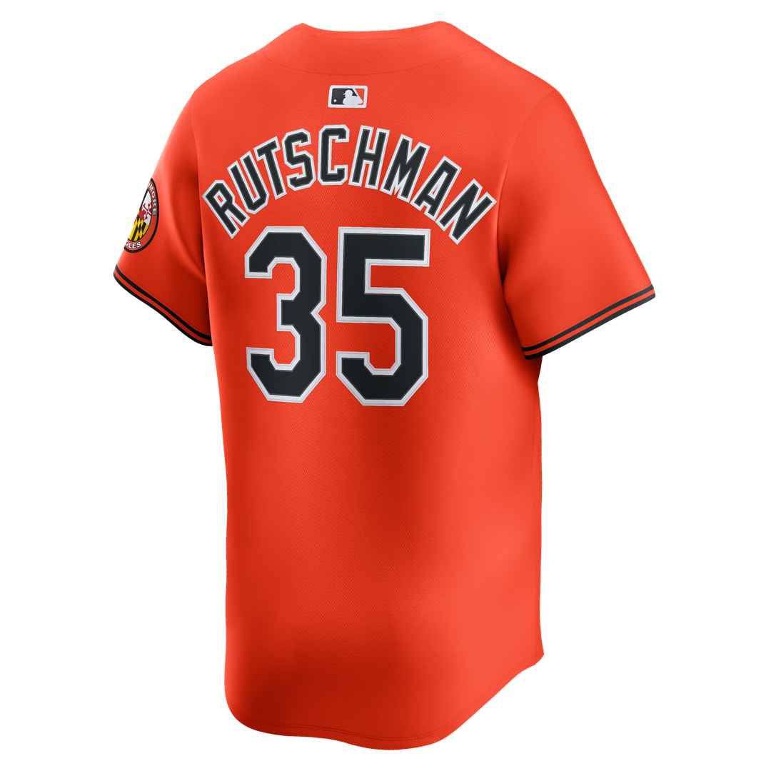 Baltimore Orioles Adley Rutschman 2nd Alternate Limited Jersey - Orange