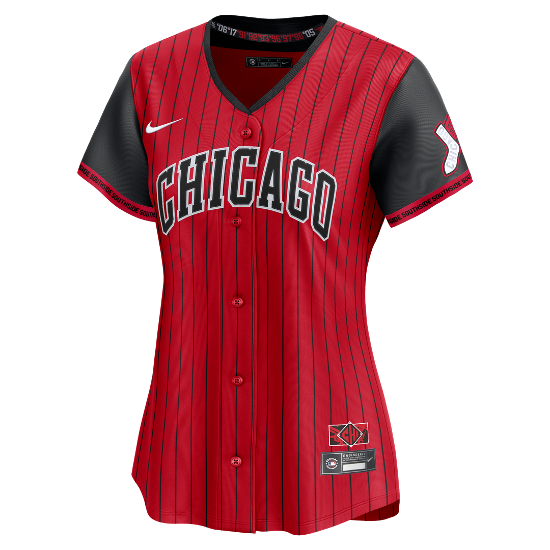 Chicago White Sox Women's 2025 City Connect Limited Jersey - Red/Black