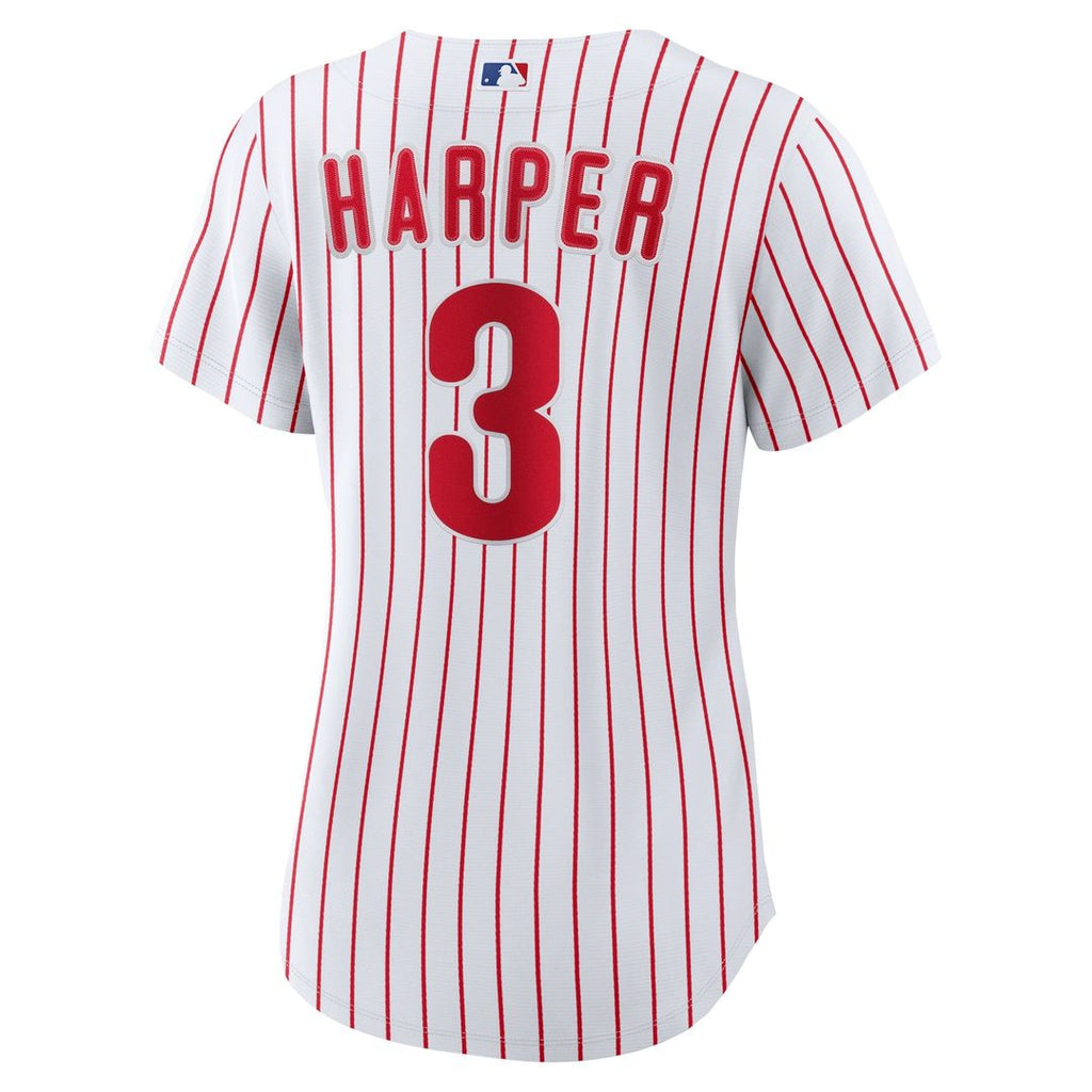 Philadelphia Phillies Bryce Harper Women's Home Replica Jersey - White