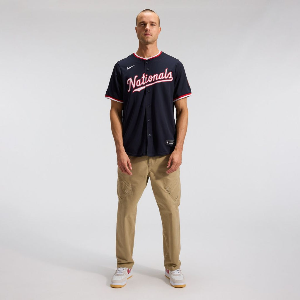 Washington Nationals James Wood Alternate Limited Jersey - Navy