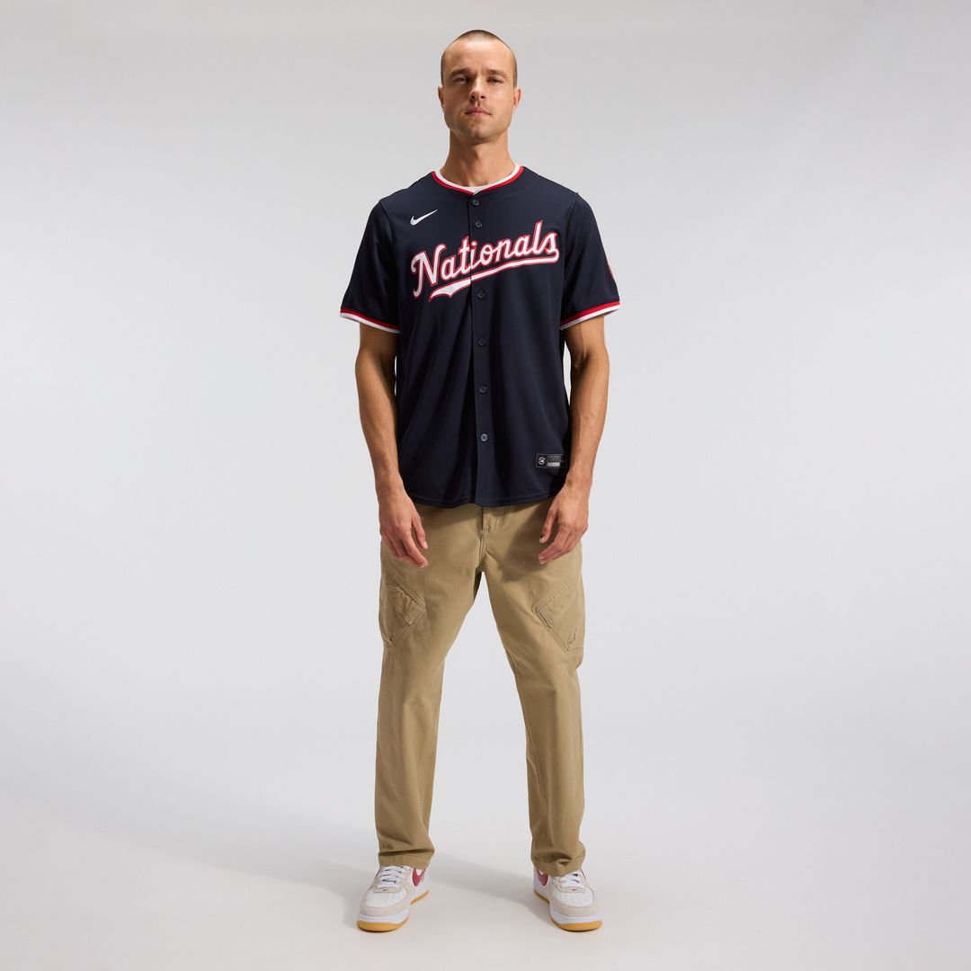 Washington Nationals James Wood Alternate Limited Jersey - Navy