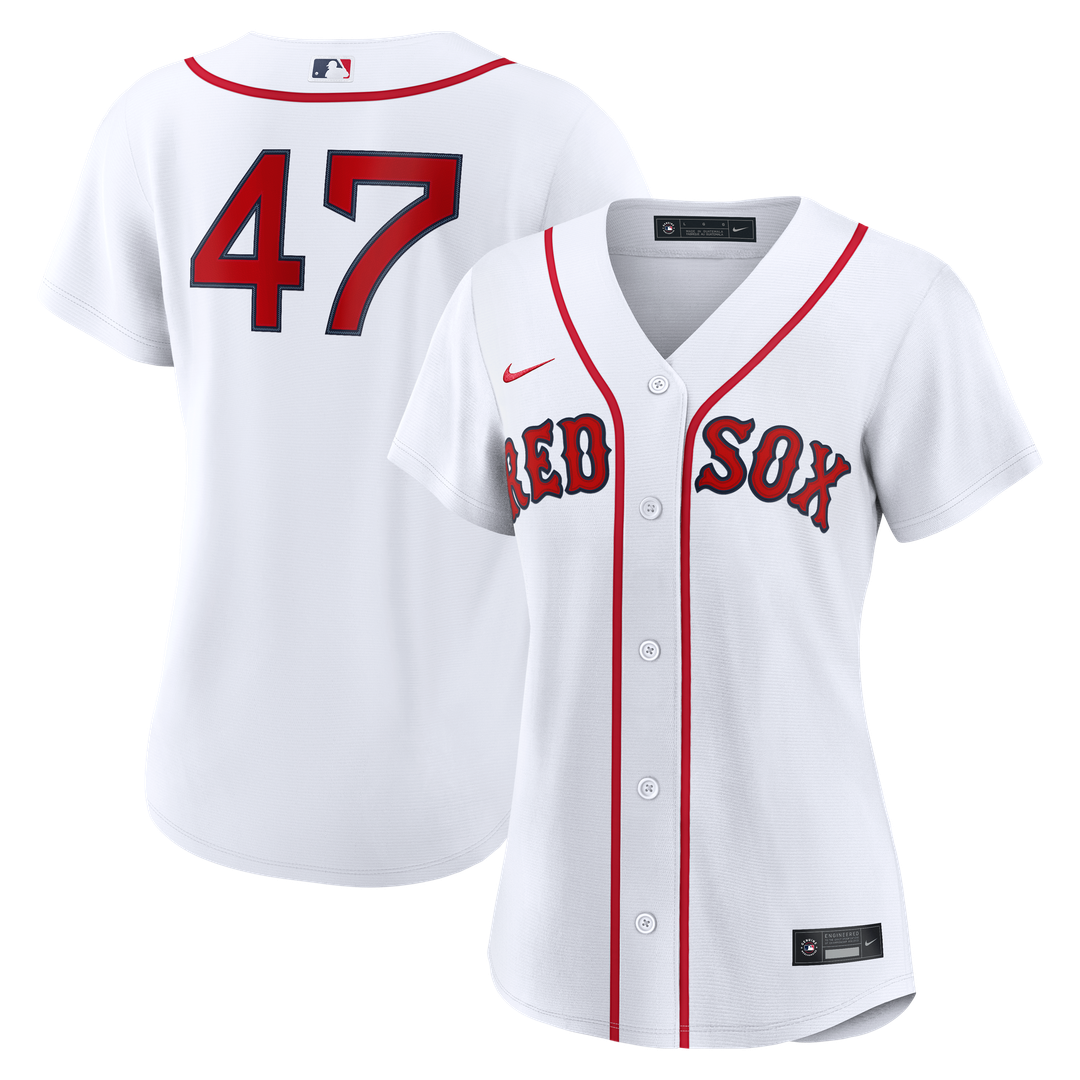 Boston Red Sox Jovani Moran Women's Home Replica Jersey - White