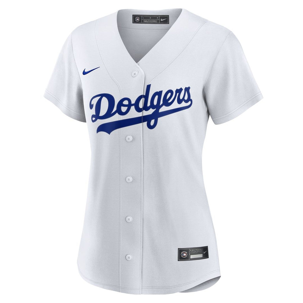 Los Angeles Dodgers Enrique Hernández Women's Home Replica Jersey - White