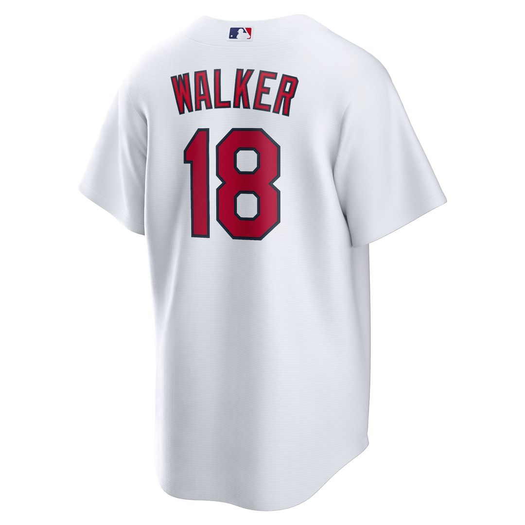 St. Louis Cardinals Jordan Walker Home Official Replica Jersey - White