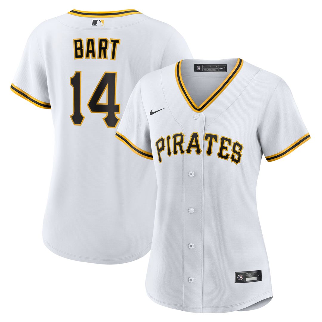 Pittsburgh Pirates Joey Bart Women's Home Replica Jersey - White