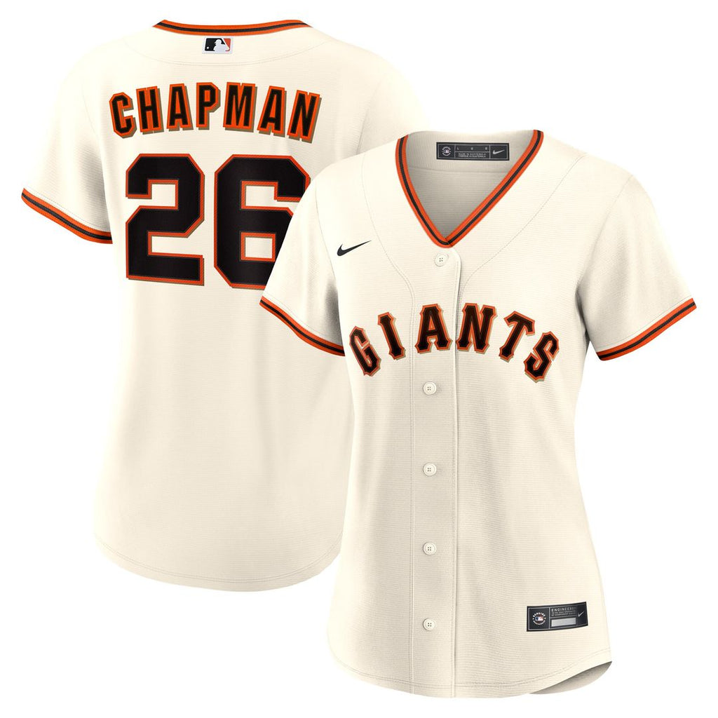 San Francisco Giants Matt Chapman Women's Home Replica Jersey - Cream