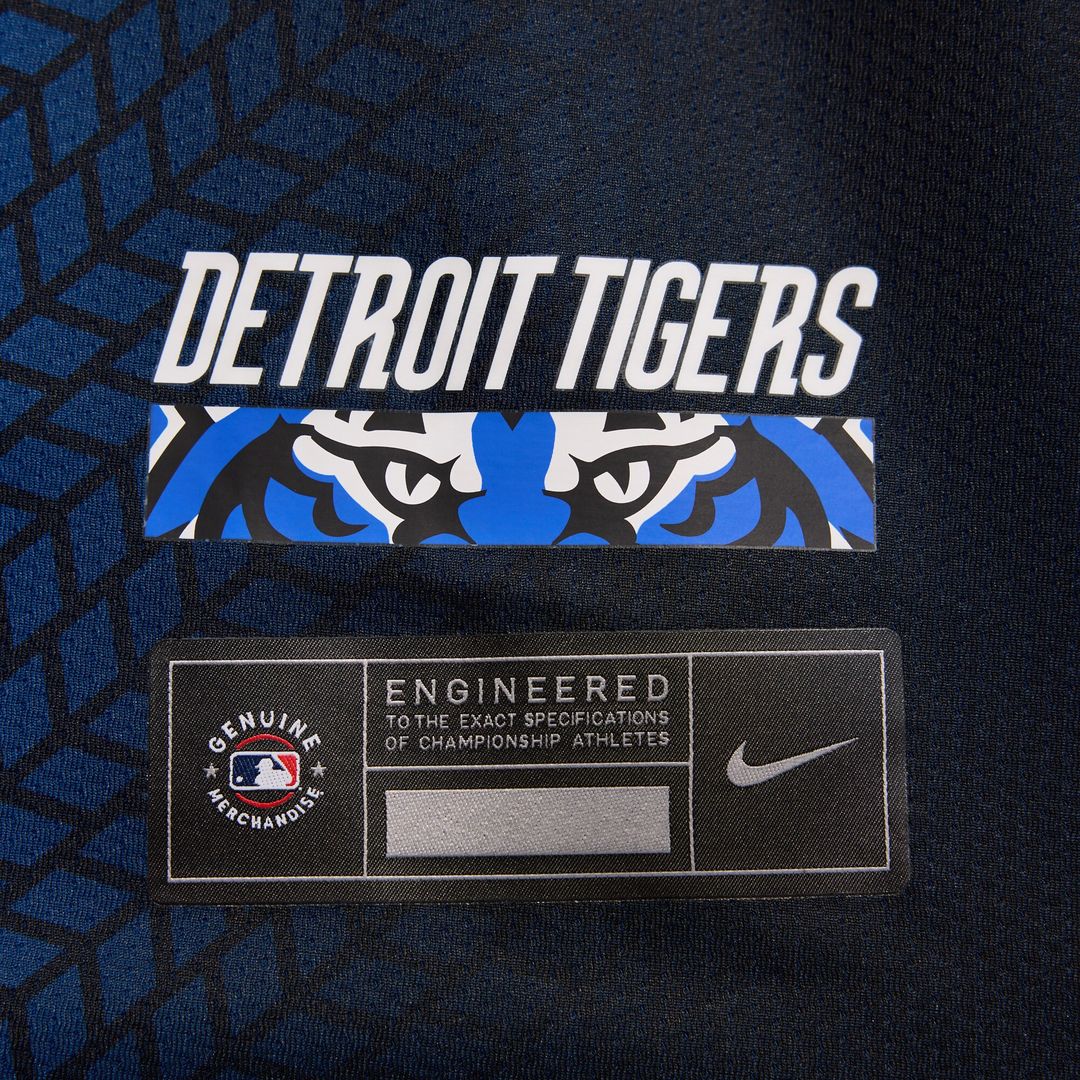 Detroit Tigers City Connect Limited Jersey - Blue