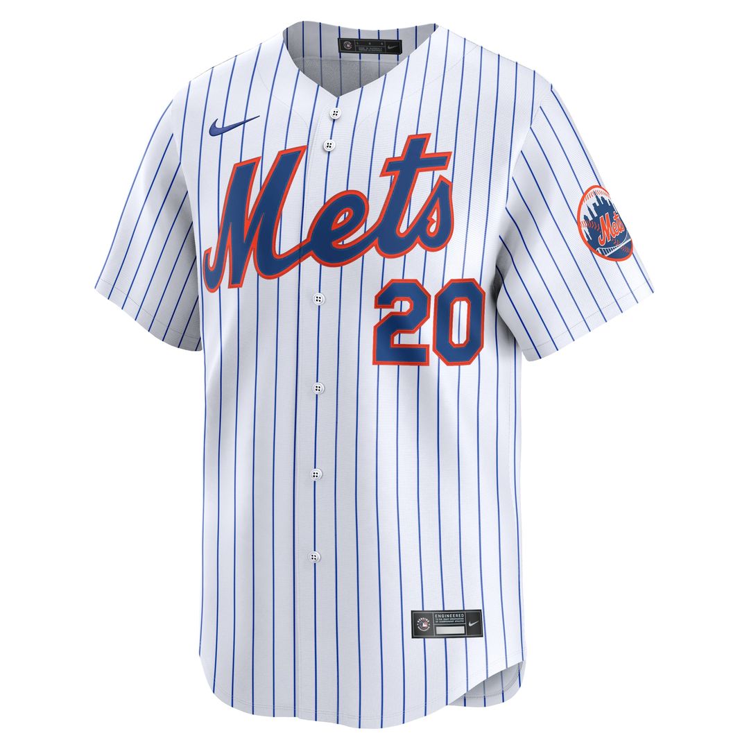 New York Mets Pete Alonso Home Limited Jersey - White