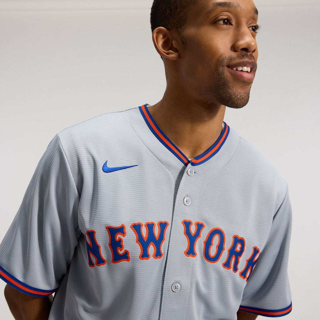 New York Mets Juan Soto Road Replica Jersey - Gray