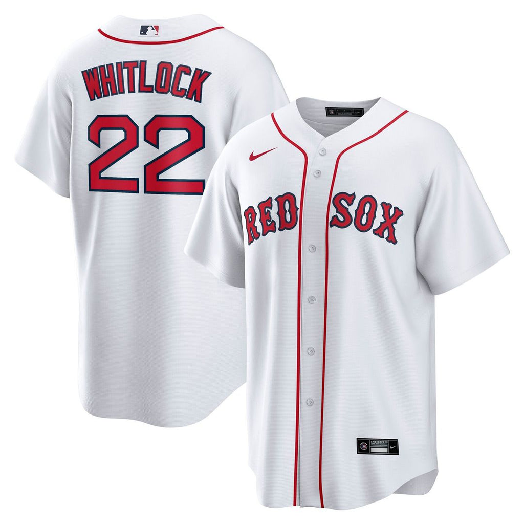 Boston Red Sox Garrett Whitlock Home Replica Jersey - White