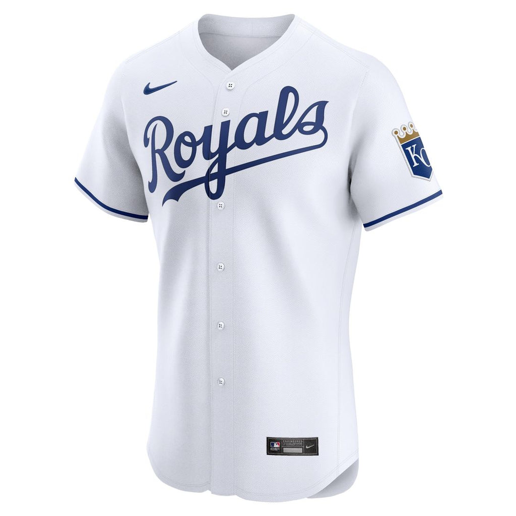 Kansas City Royals Home Elite Jersey - White