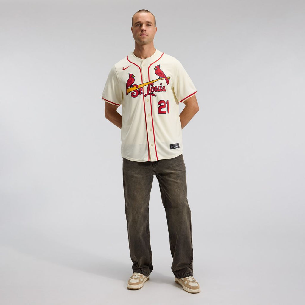 St. Louis Cardinals Lars Nootbaar Alternate 2 Limited Jersey - Cream