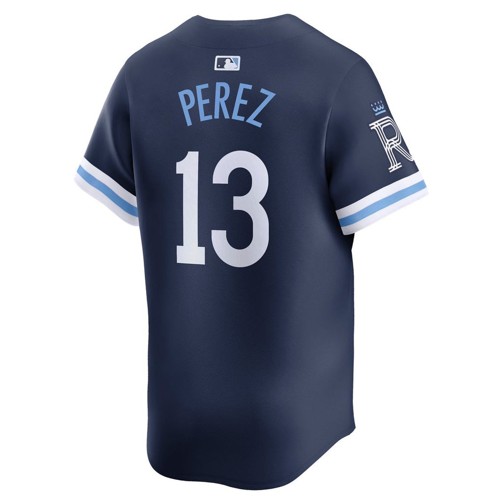 Kansas City Royals Salvador Perez City Connect Limited Jersey - Navy