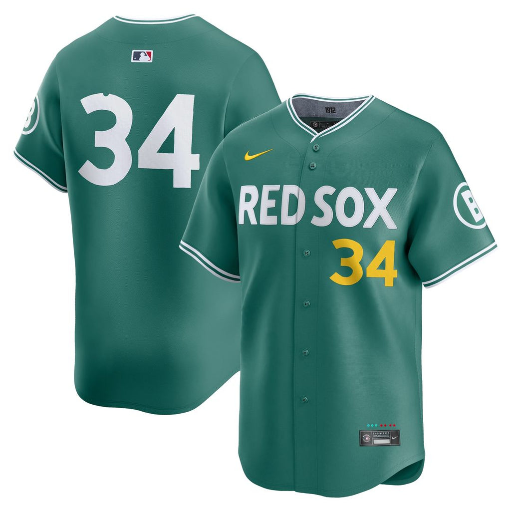Boston Red Sox David Ortiz 2025 City Connect Limited Retired Player Jersey - Green