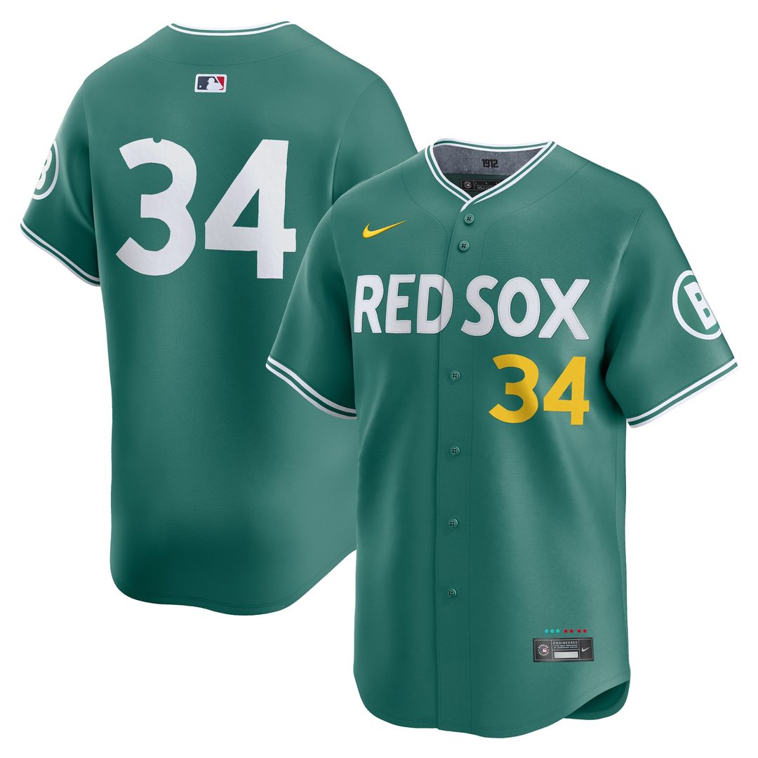 Boston Red Sox David Ortiz 2025 City Connect Limited Retired Player Jersey - Green