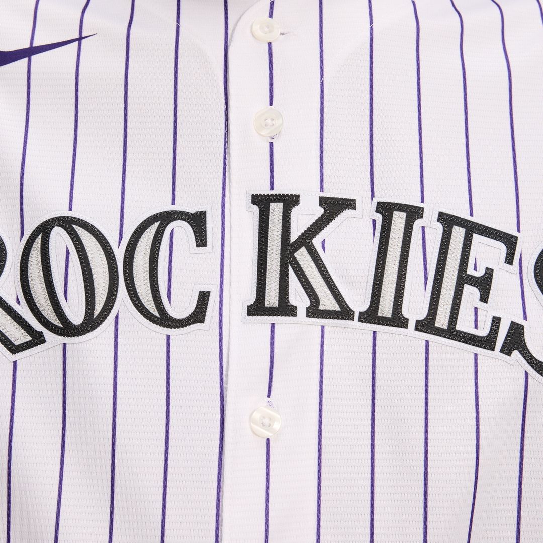 Colorado Rockies Home Replica Team Jersey - White
