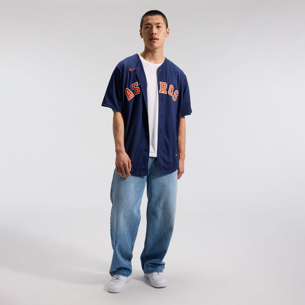 Houston Astros Jose Altuve Alternate 2 Replica Jersey - Navy