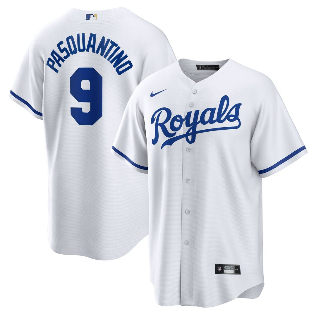 Kansas City Royals Vinnie Pasquantino Home Replica Jersey - White