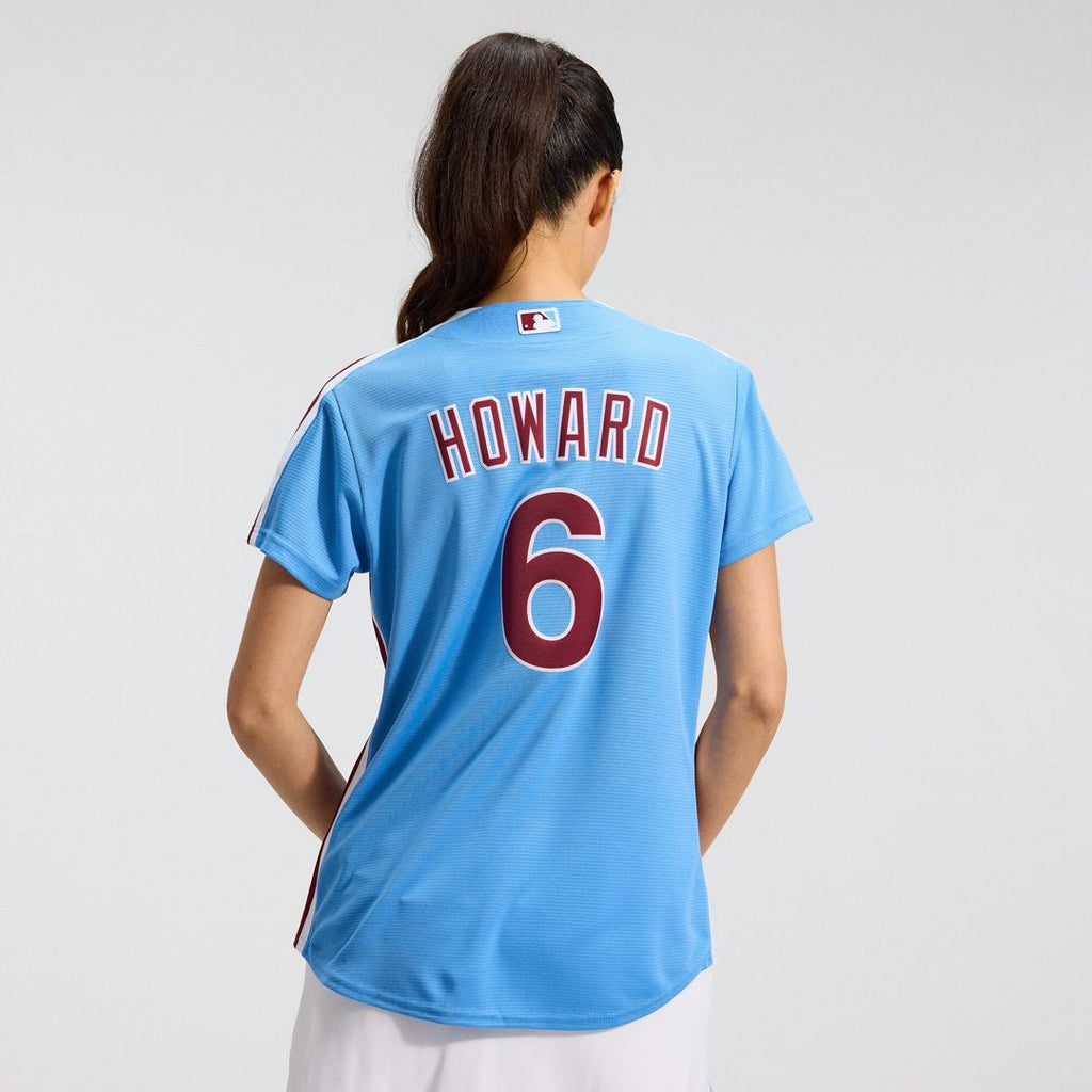 Philadelphia Phillies Ryan Howard Women's Replica Jersey - Light Blue