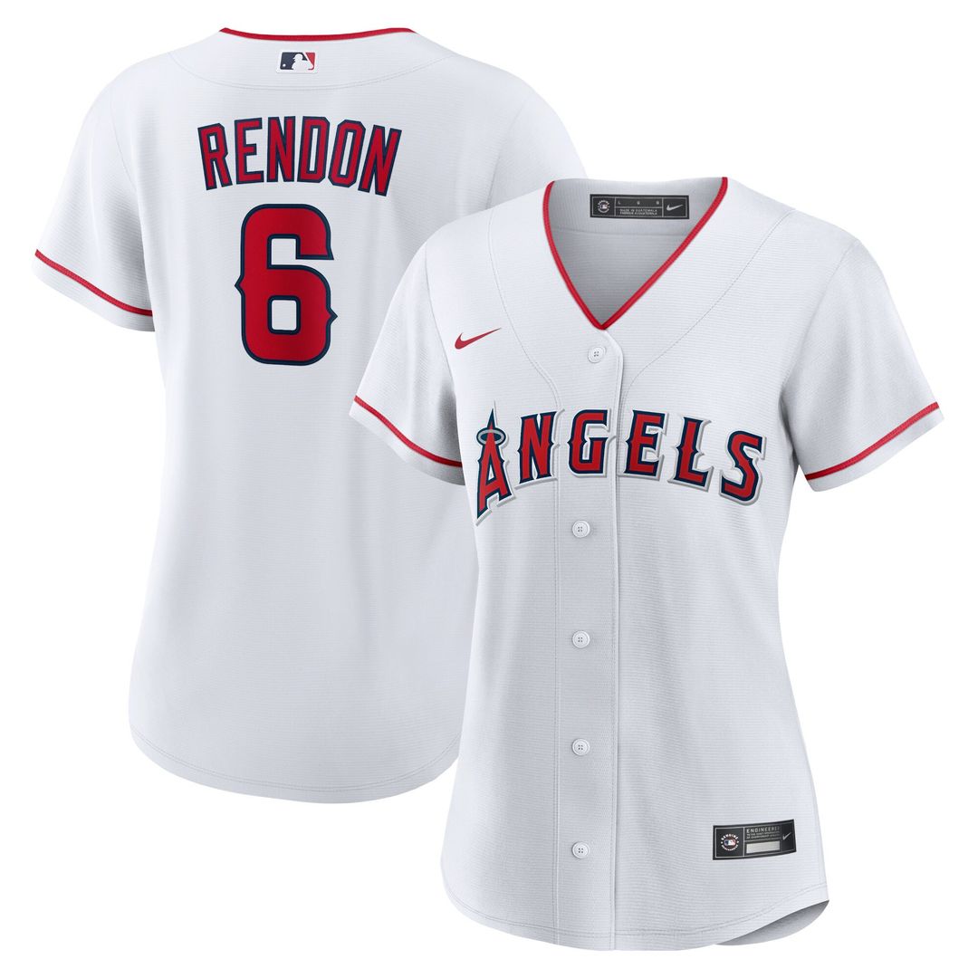 Los Angeles Angels Anthony Rendon Women's Home Replica Jersey - White