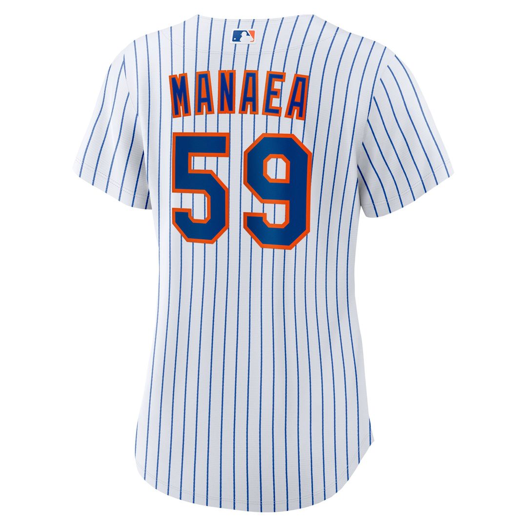 New York Mets Sean Manaea Women's Home Replica Jersey - White