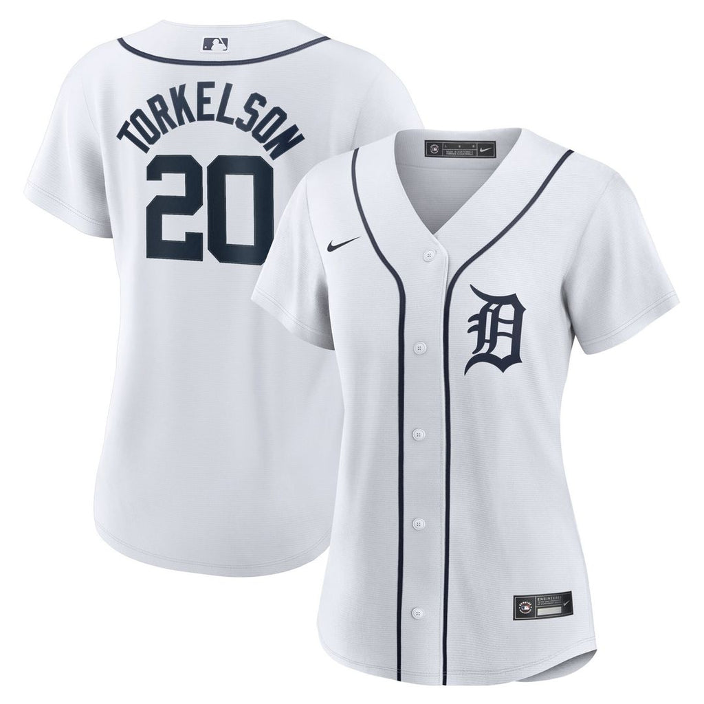 Detroit Tigers Spencer Torkelson Women's Home Replica Jersey - White
