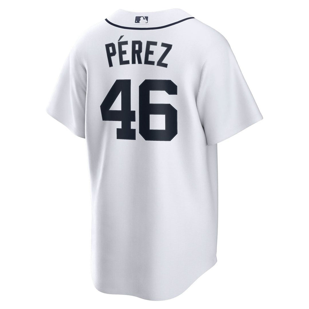 Detroit Tigers Wenceel Pérez Home Replica Jersey - White