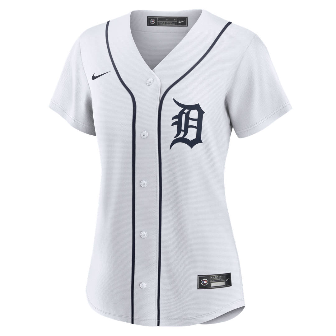 Detroit Tigers Tarik Skubal Women's Home Replica Jersey - White